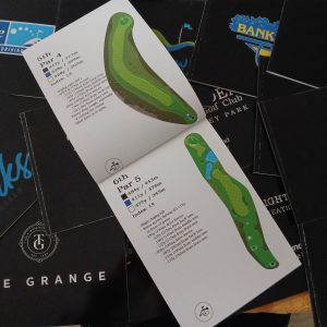 Custom Golf Yardage Books