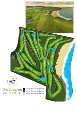 Gerringong GC Map