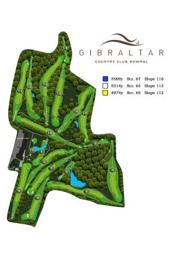 Gibraltar Country Club Map